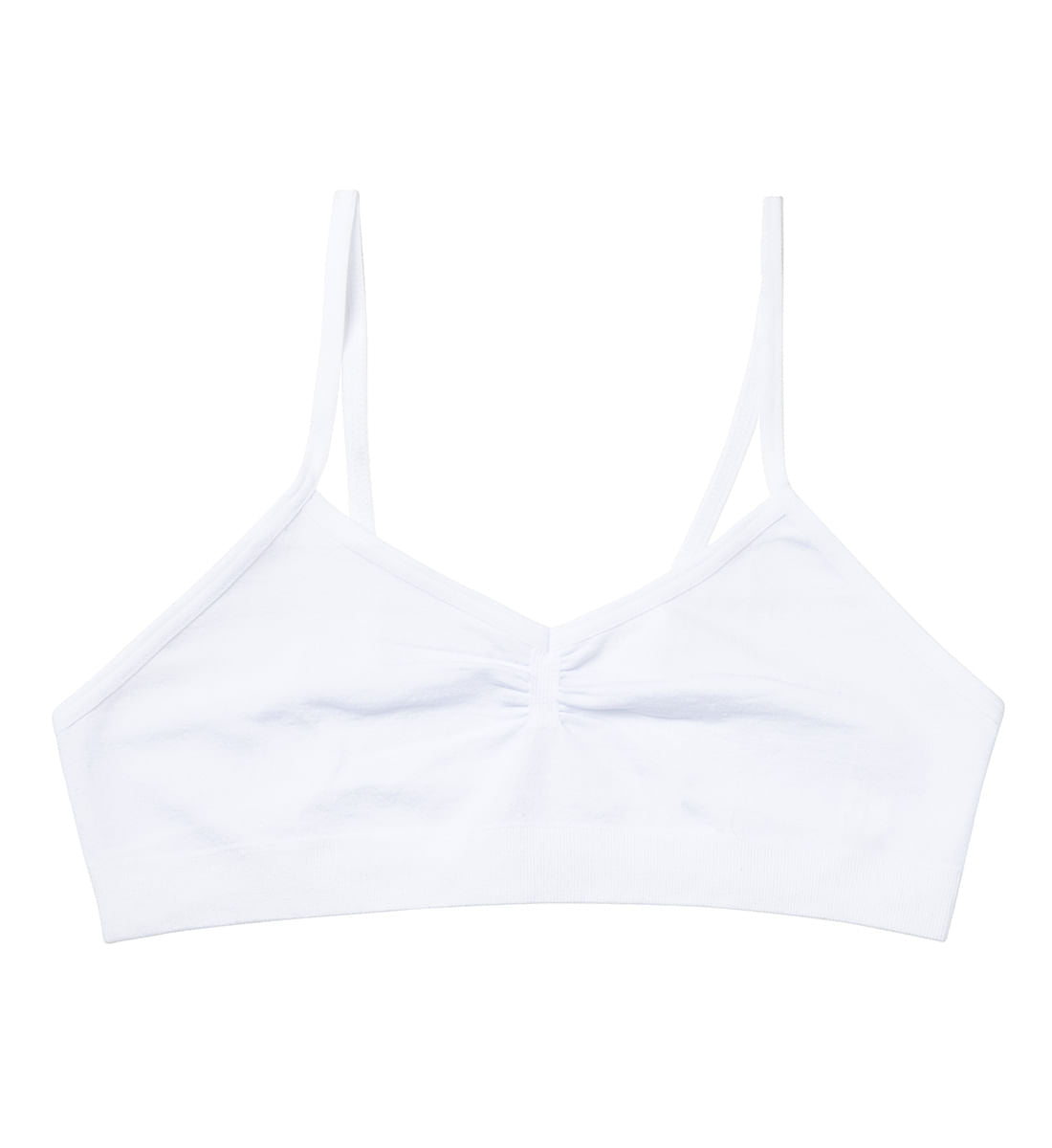 Top básico blanco para niñas