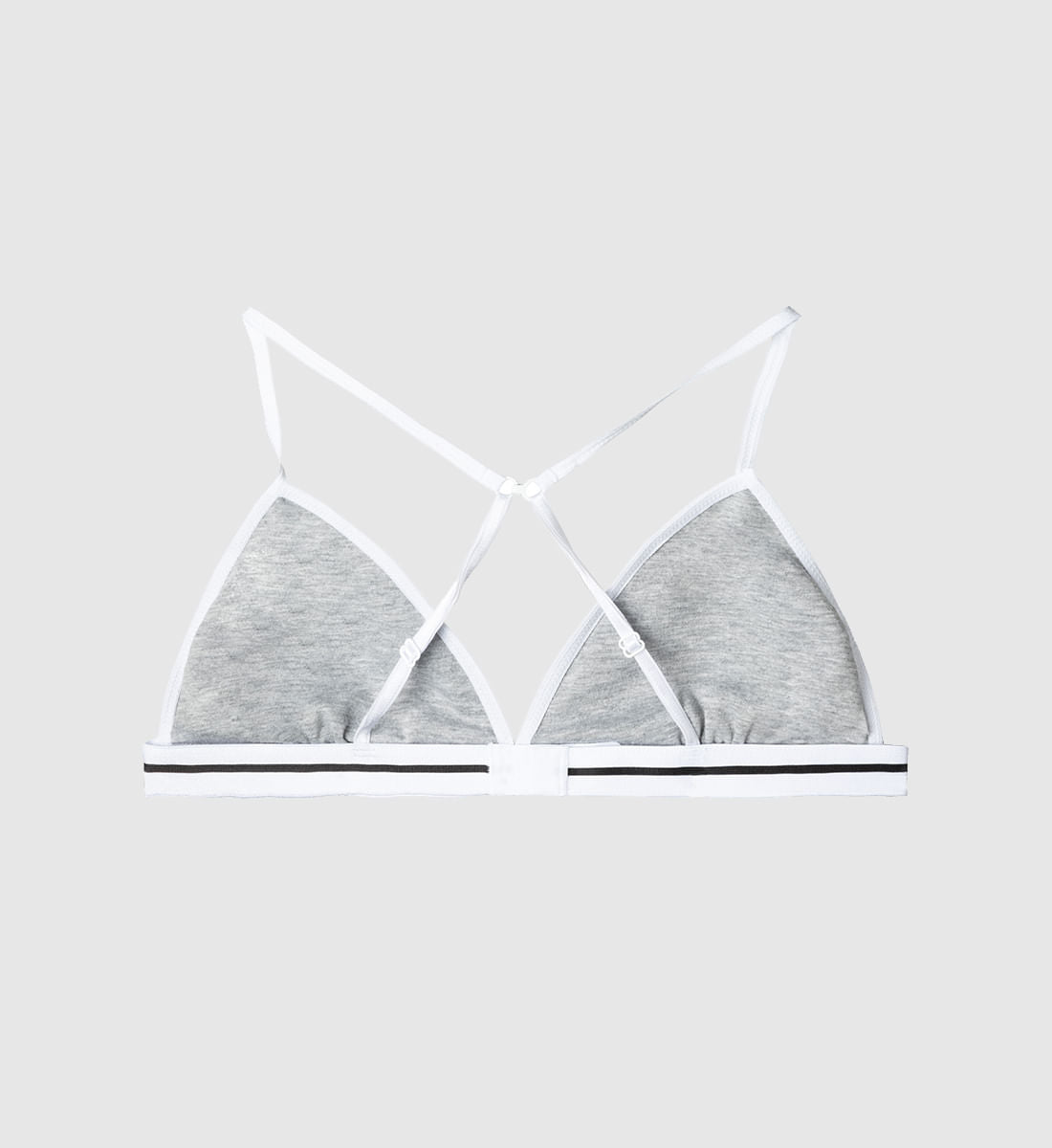 Top gris fondo entero para niñas